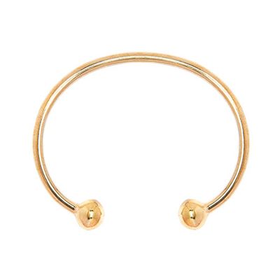  Large Gold Torque Bangle from Tilly Sveaas