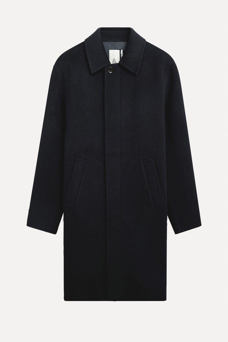 Cashmere Wool Double Faced Wool Car Coat