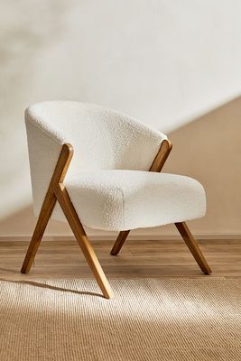Upholstered Bouclé Armchair,£299.99 | ZARA HOME