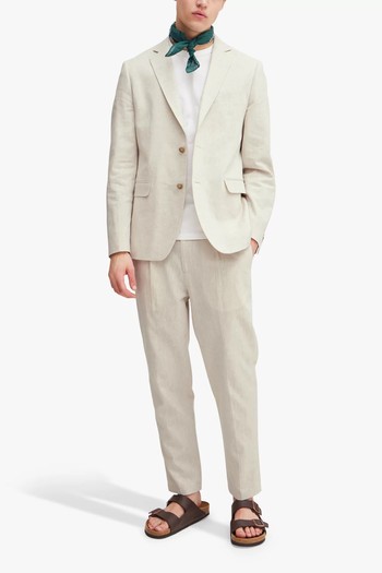 Bille Linen Mix Single Breasted Blazer from Casual Friday