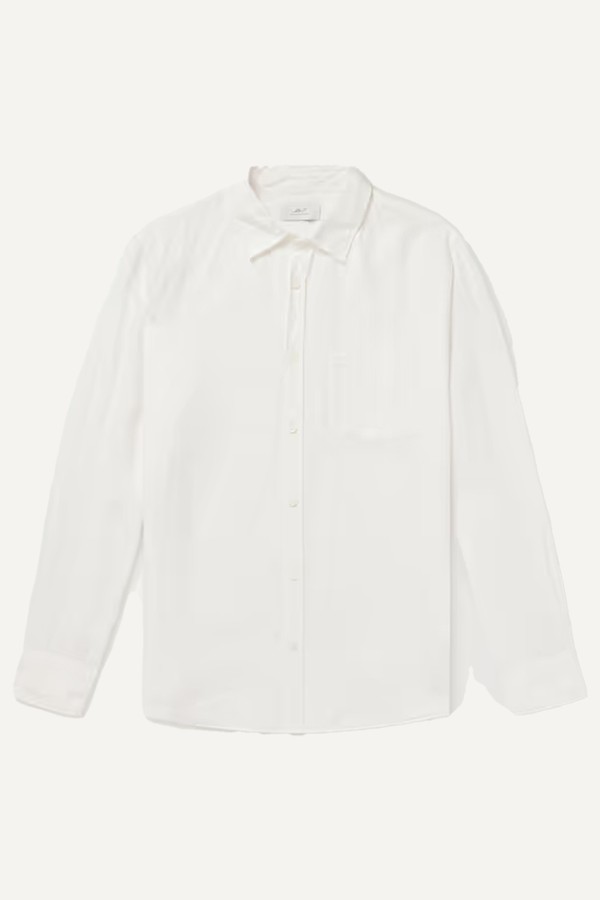 Garment-Dyed Linen Shirt