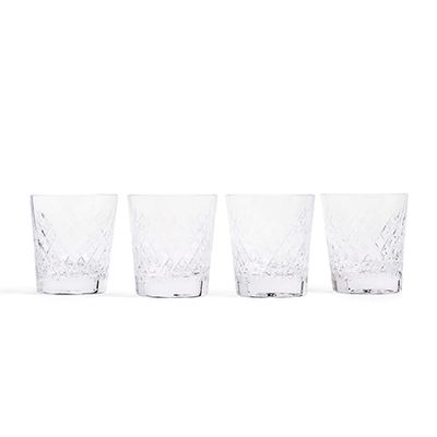 Barwell Cut Crystal Glass Set from Soho Home