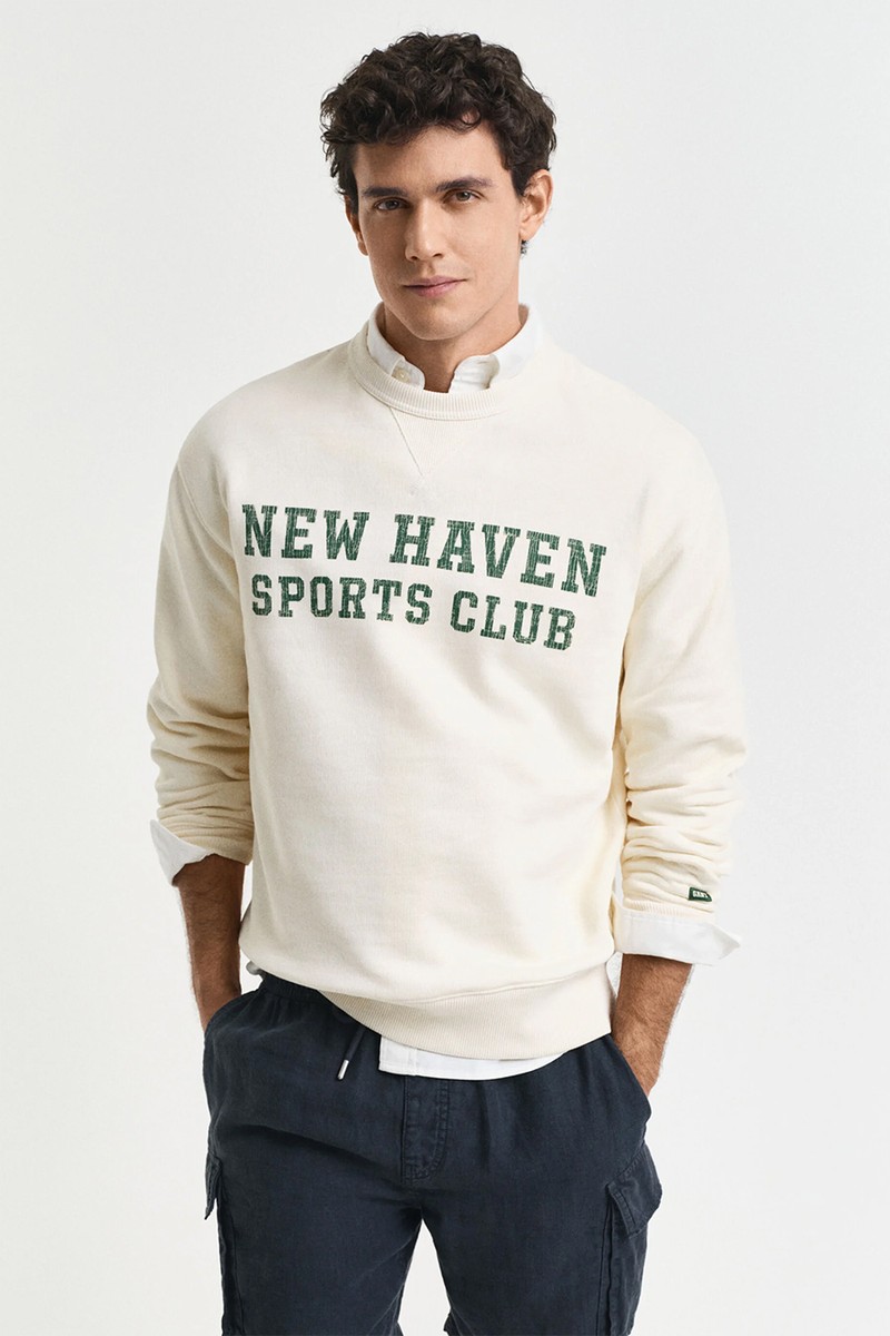 Graphic Crew Neck Sweatshirt from Gant