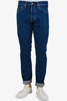Dark Blue Candiani Selvedge Cotton M7 Jeans from COF Studio