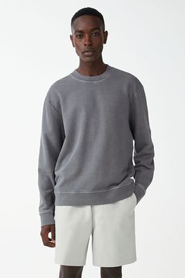 Cotton-Linen Sweatshirt