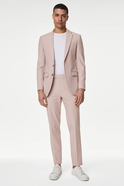 Slim Fit Stretch Suit from Marks & Spencer