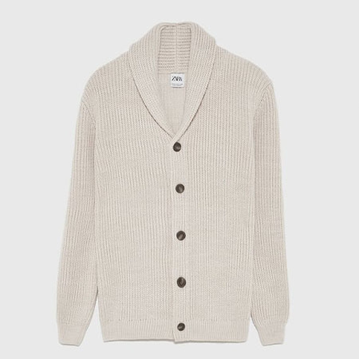 Purl Knit Cardigan from Zara