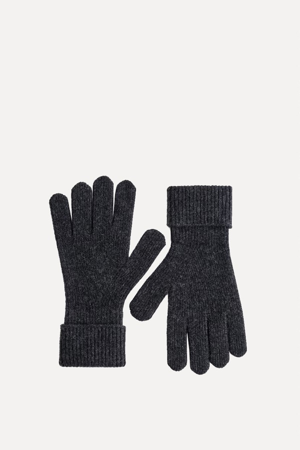 Ribbed Cashmere Gloves from COS
