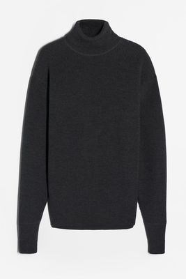Military Roll Neck Jumper