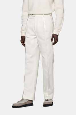 Pleated Duca Trousers from Suit Supply