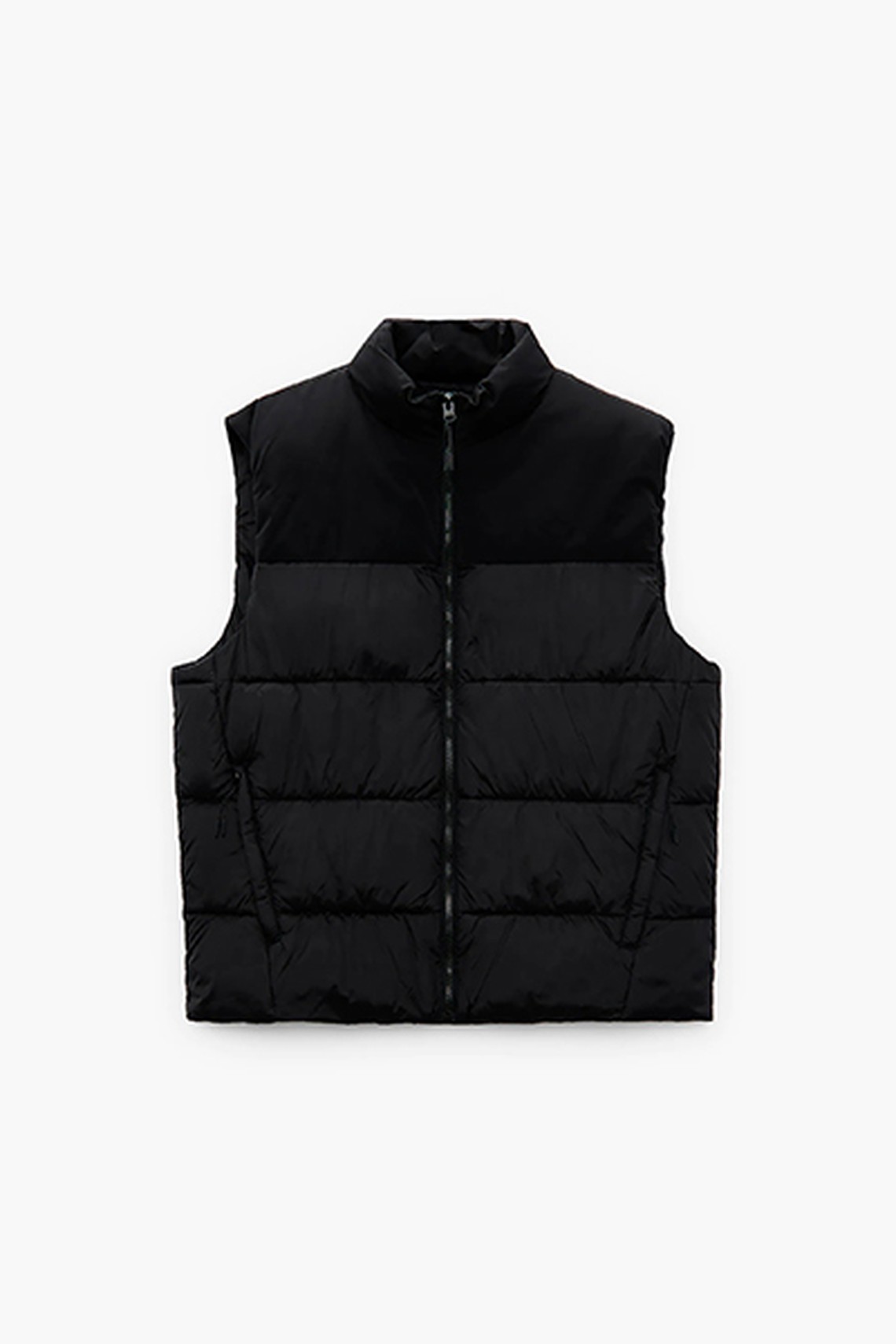 Colour Block Puffer Gilet