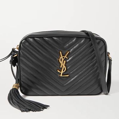 Lou Medium Quilted Leather Shoulder Bag from Saint Laurent