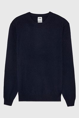 Cashmere Round Neck Sweater from Zara