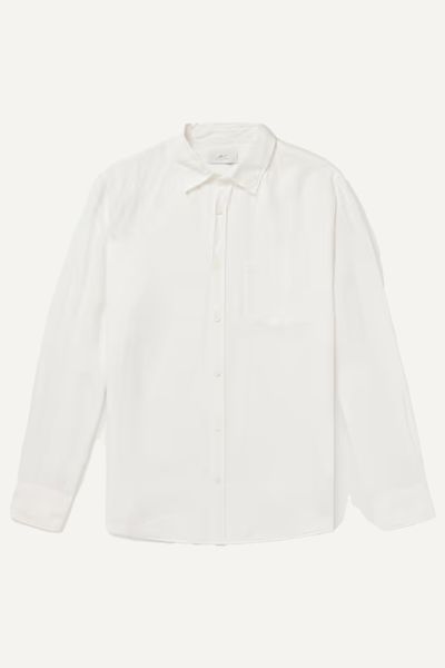 Garment-Dyed Linen Shirt 