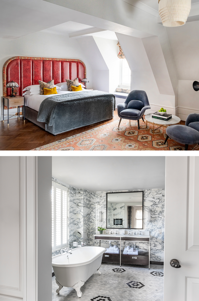 Pleated Cotton Wide-Leg Trousers, £95