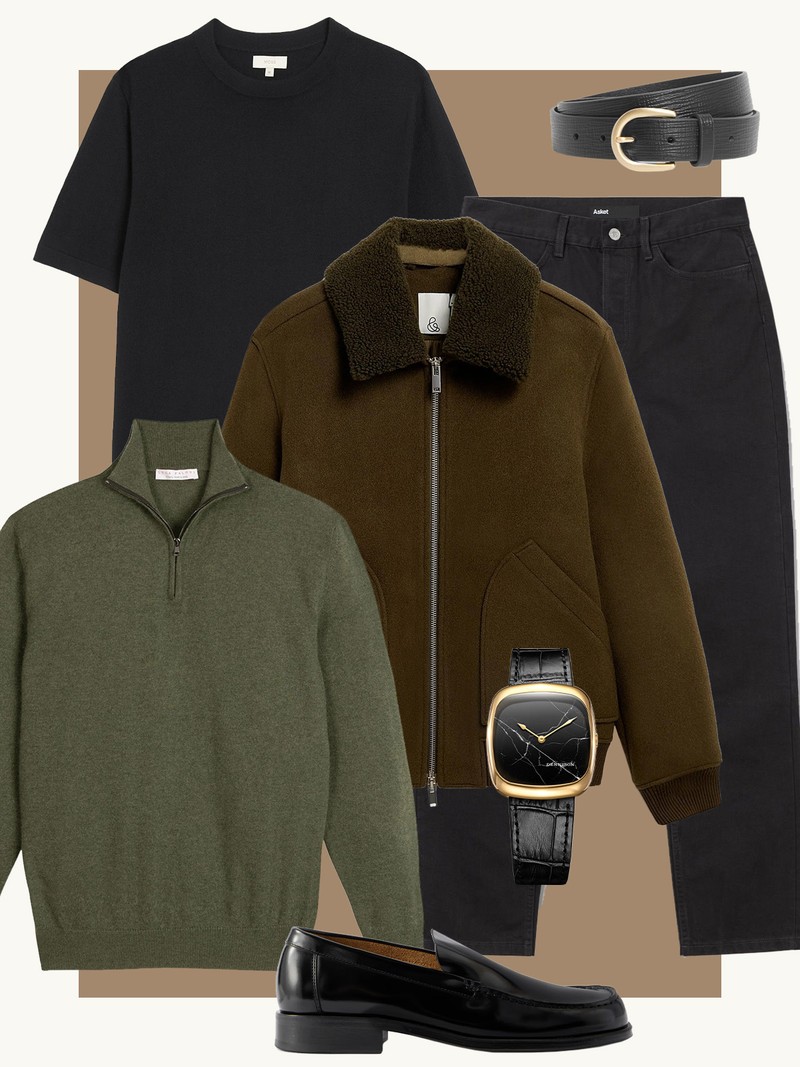 4 Cool Quarter-Zip Outfits