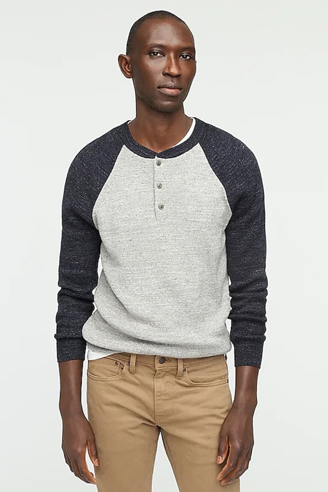 Rugged Cotton Baseball Henley