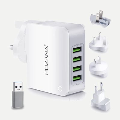 Travel Adapter 4 USB Universal Charger  from Beizkna