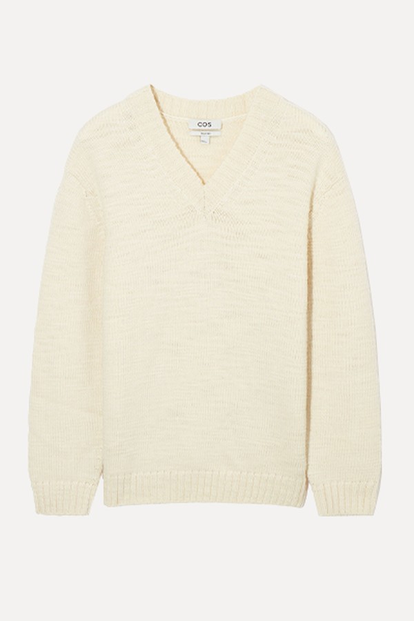 V-Neck Wool Jumper   from COS