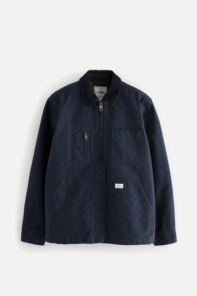 Cotton Quilted Shacket Overshirt