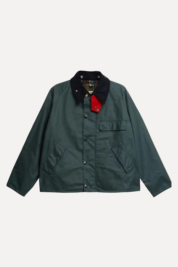 Transport Wax Jacket from Paul Smith x Barbour
