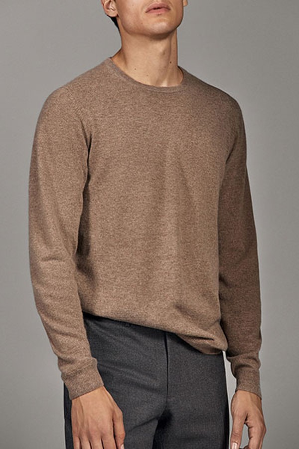 Plain 100% Cashmere Jumper