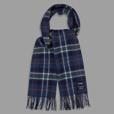 Vintage Check Cashmere Wool Scarf from Drake's