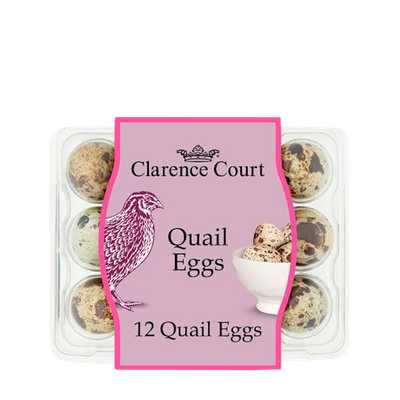 Quail Eggs from Clarence Court 