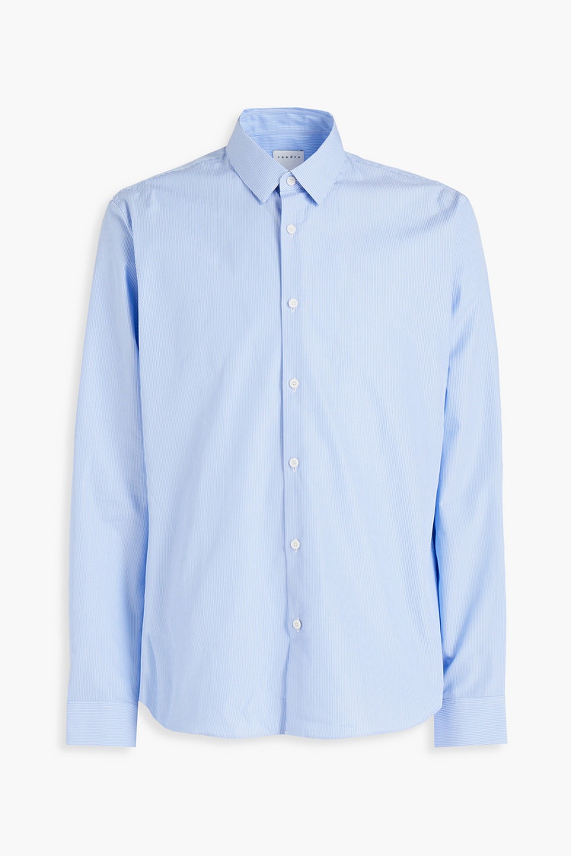 Striped Cotton-Poplin Shirt