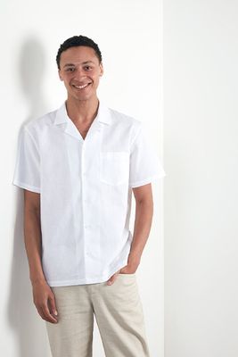 Cotton Linen Cuban Shirt from Sirplus