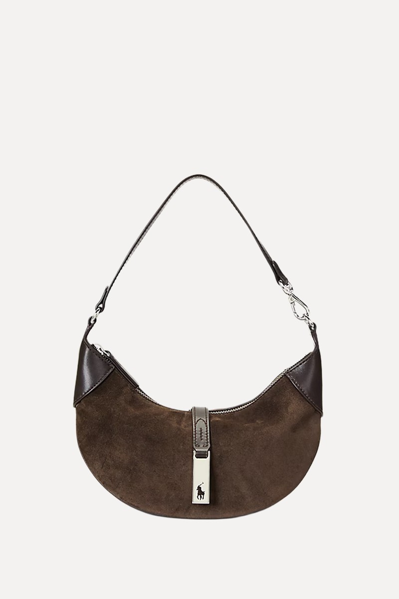 Polo ID Suede Mini Shoulder Bag