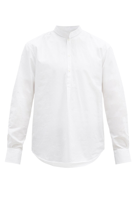 Epicurean Cotton-Poplin Shirt from Bourrienne Paris X