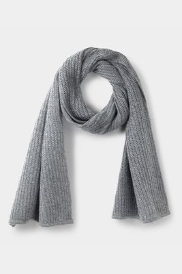 Grey Recycled Wool Scarf from Sir Plus