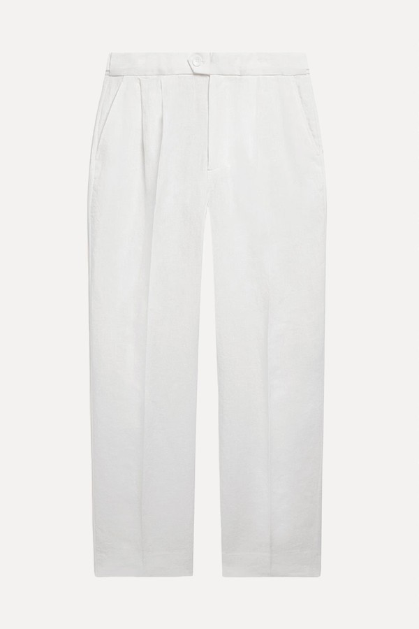 Pleated Tailored Trousers
