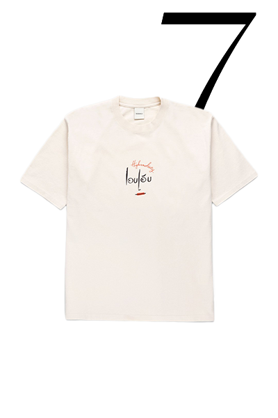 T-Shirt Eggshell from Loulou Paris x Highsnobiety 