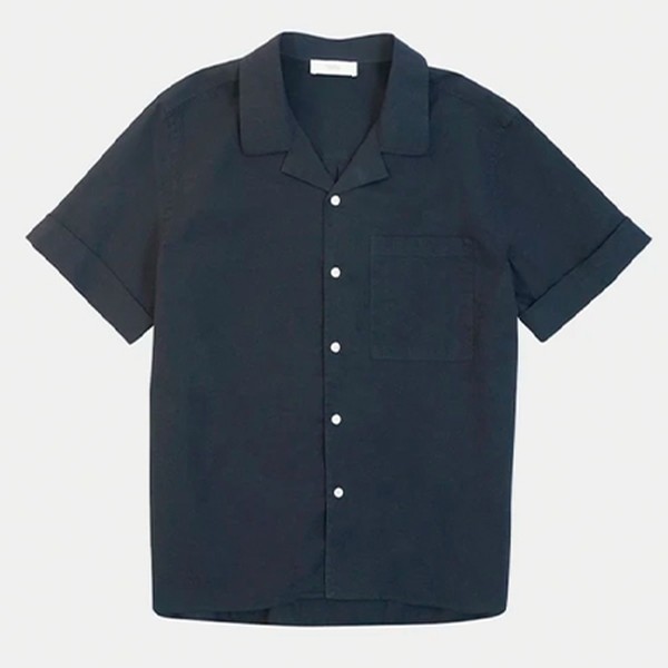Navy Fine Oxford Riviera Shirt from Uniforms For The Dedicated