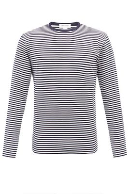 Striped Long-Sleeved T-Shirt from Sunspel