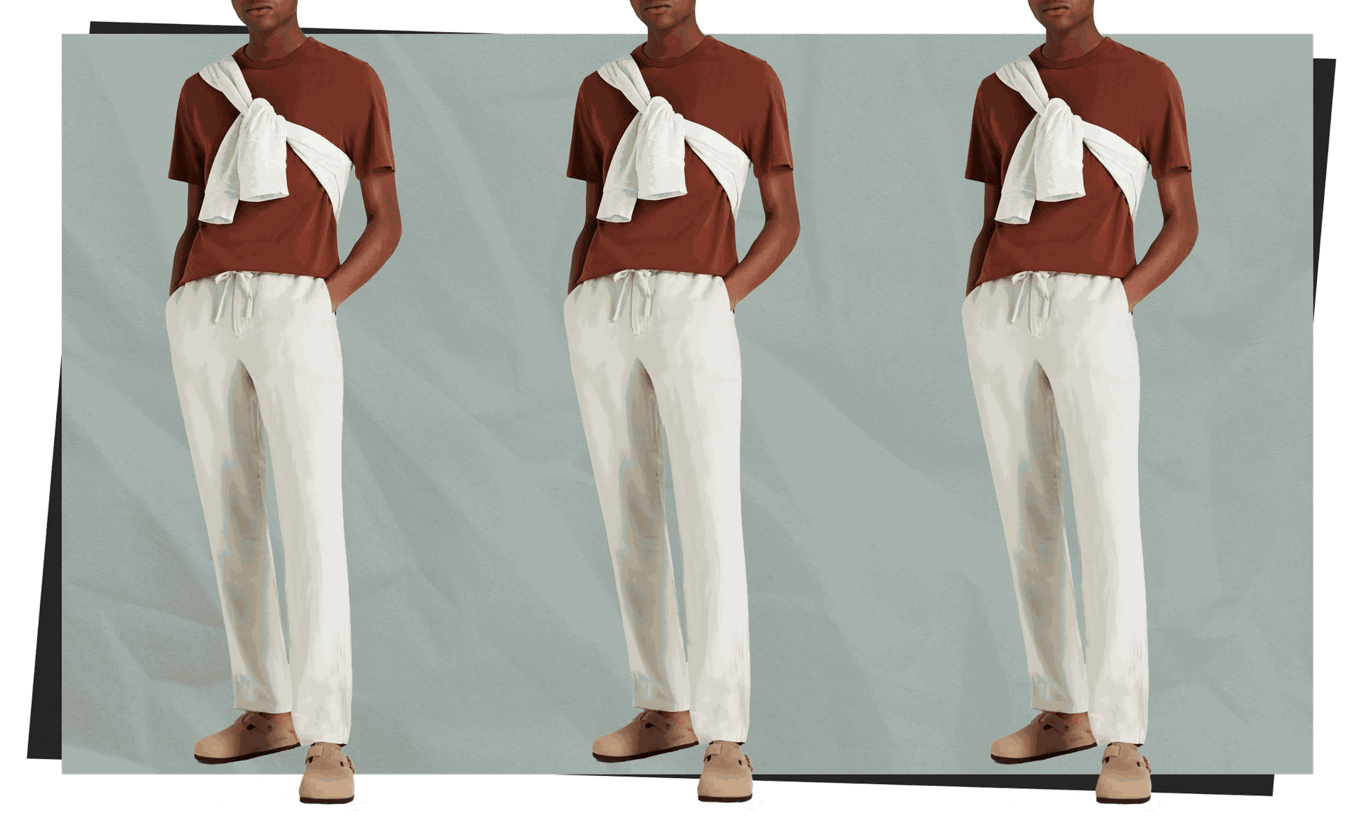 Slub Hemp Chinos, £128