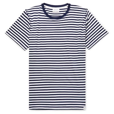 Niels Striped Cotton Jersey from Norse Projects