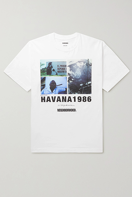 Havana Printed Cotton Jersey T-Shirt from Neighbourhood