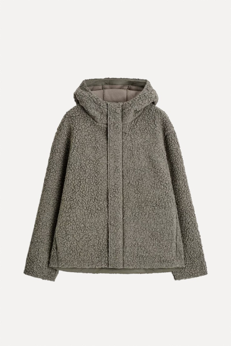 Hooded Teddy Jacket