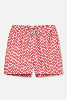 Elephant Palace Coral Staniel Swim Shorts from Love Brand & Co