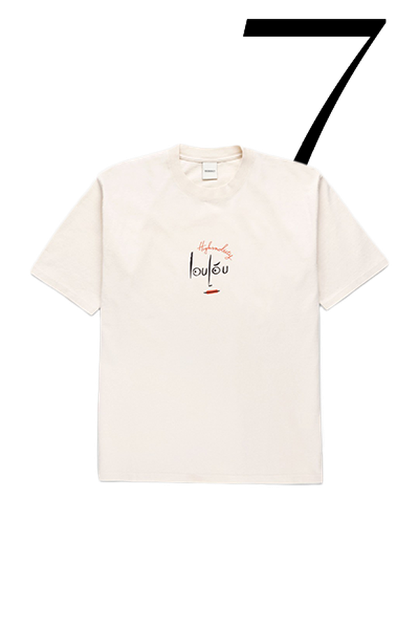 T-Shirt Eggshell from Loulou Paris x Highsnobiety