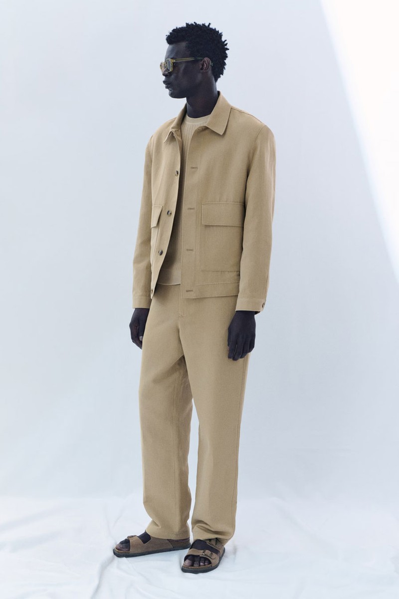 Pocket Linen Cotton Jacket