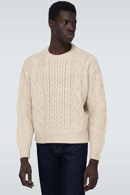 Tayler Cable Crewneck from Isabel Marant