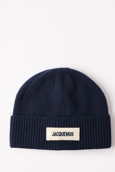 Logo Tab Merino Beanie  from Jacquemus