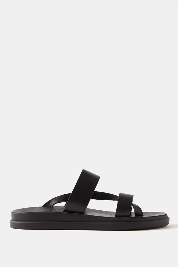 Simos Leather Slides from ANCIENT GREEK SANDALS