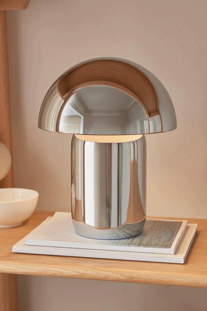 Mushroom Rechargeable Dimmable Table Lamp from  John Lewis