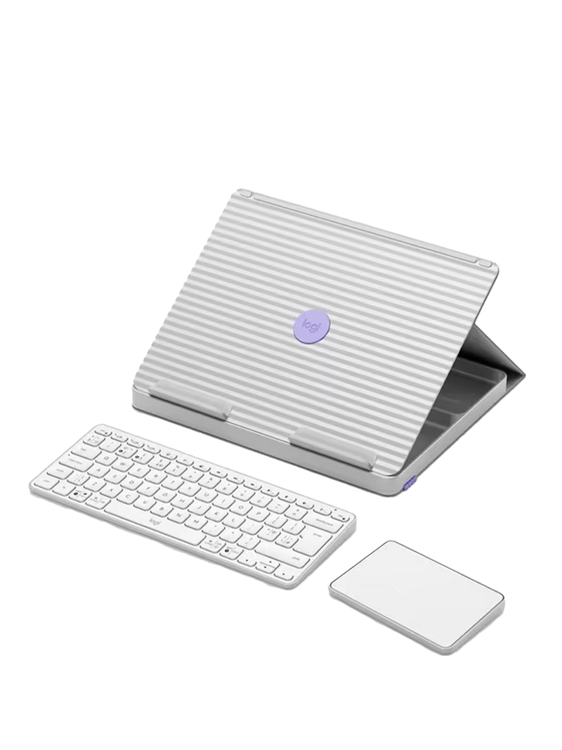 Casa Pop Up Desk With Wireless Keyboard Touchpad 