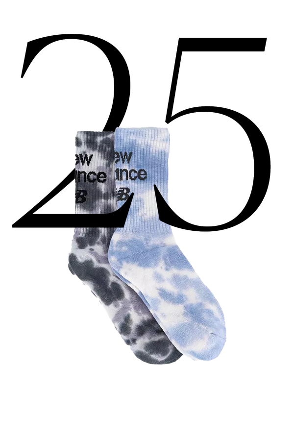 NB Tie Dye Midcalf Socks from New Balance